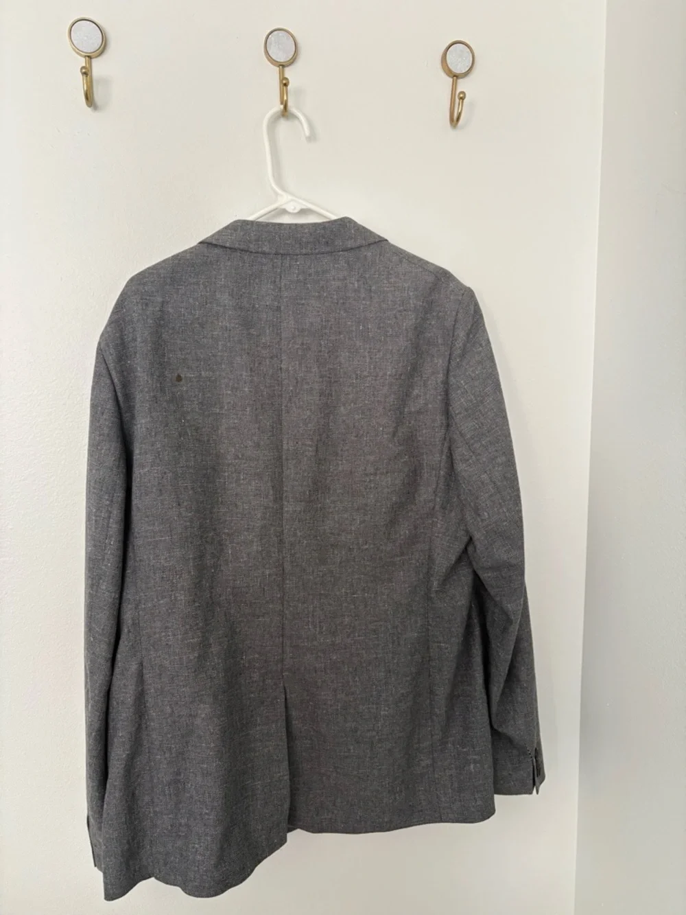 Ted Baker London‎ Men's Gray Two-Button Blazer